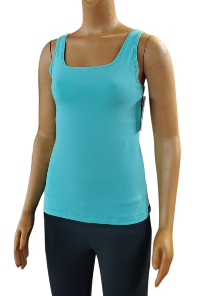 Bamboo tank bra liner breathable made in canada long tank natural fibre