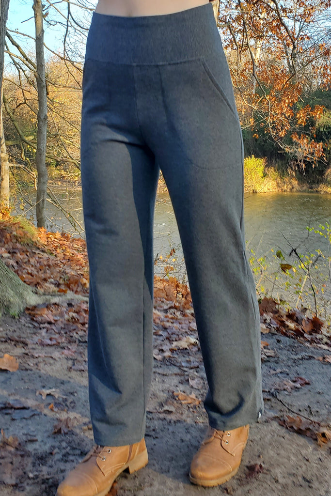 Bamboo Fleece Pant Charcoal