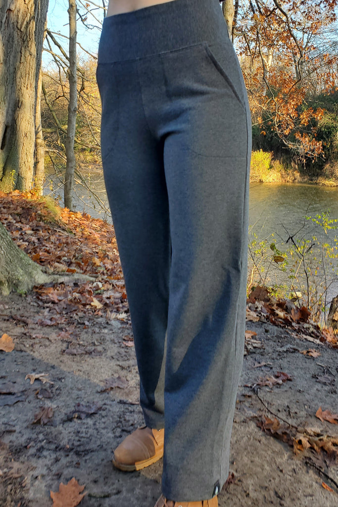 Bamboo Fleece Pant Charcoal