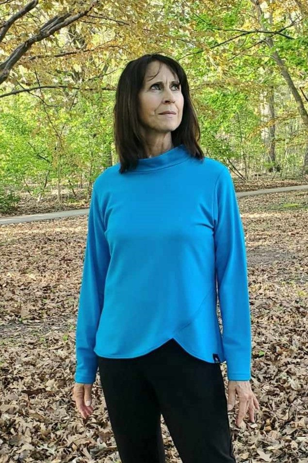 Bamboo Pullover Turquoise