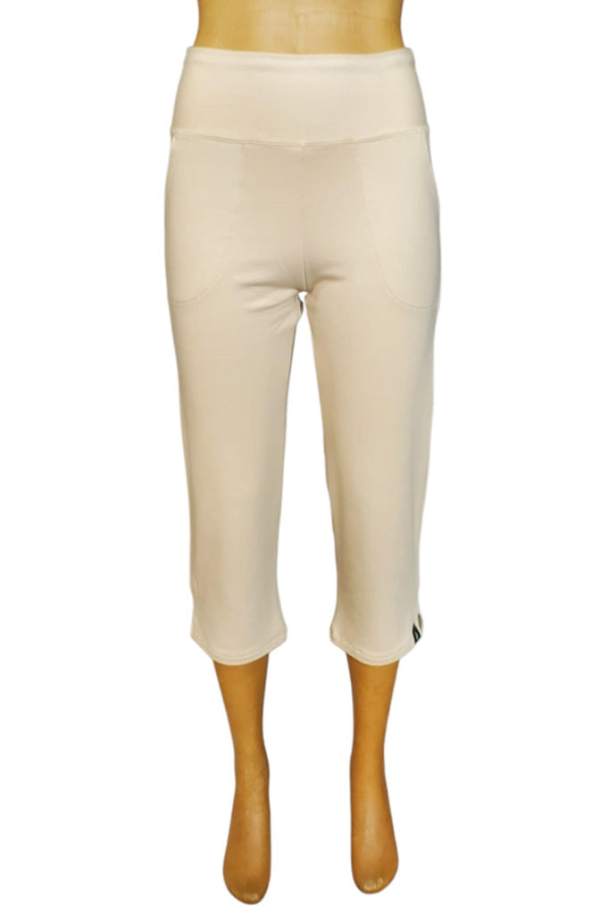 bamboo crop capri breathable  made in canada oekotex sustainable highwaisted 