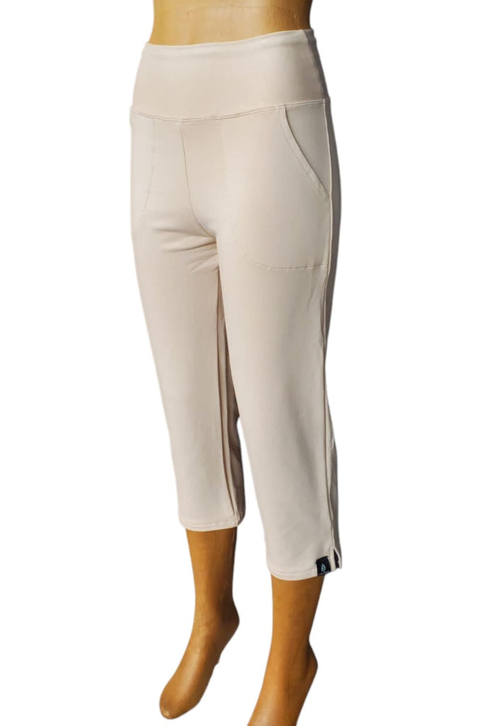bamboo crop capri breathable  made in canada oekotex sustainable highwaisted 