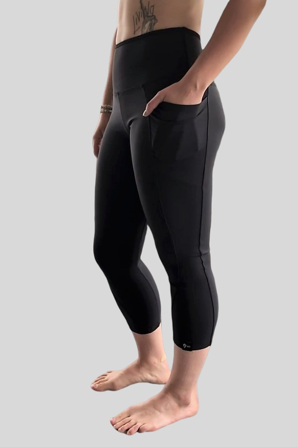 Pocket Capri Black