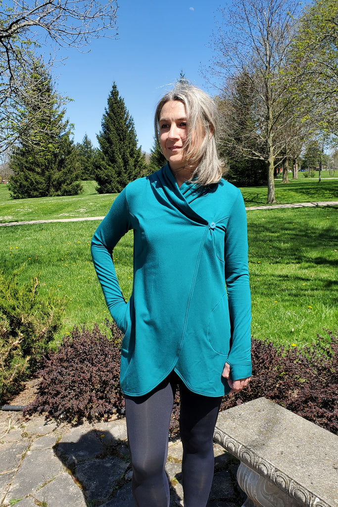 Cocoon Wrap Teal Green