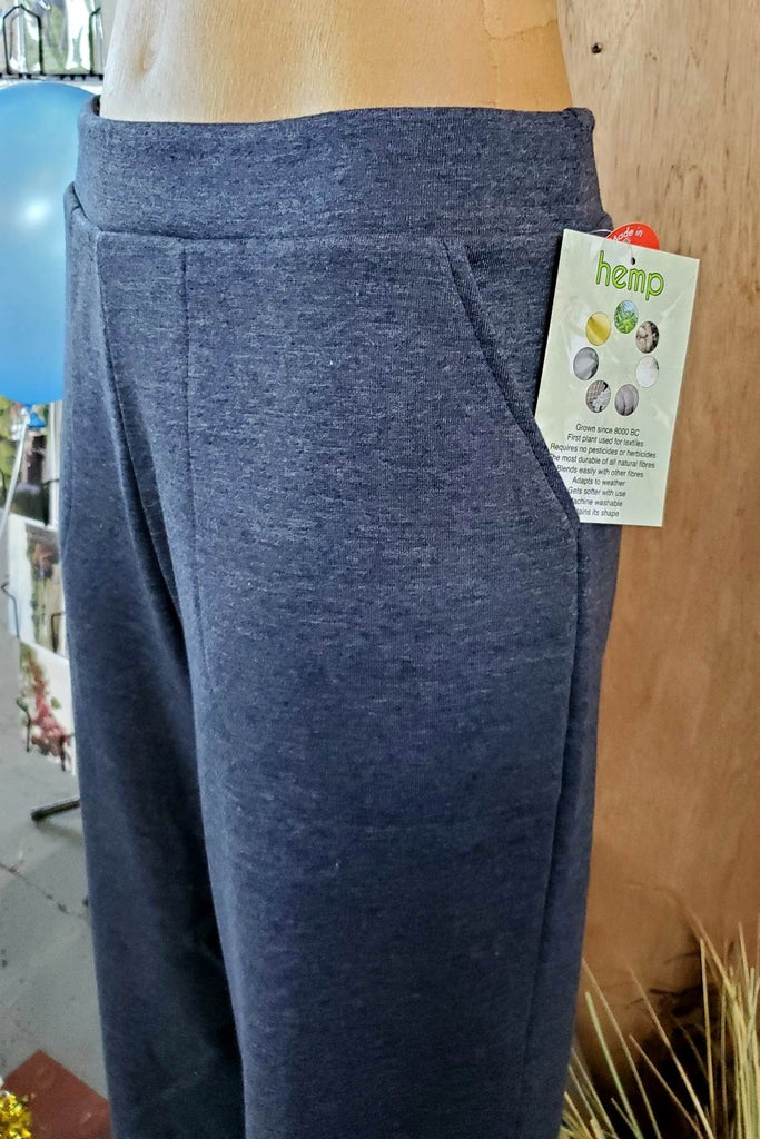 Hemp Fleece Pant Heather Lake